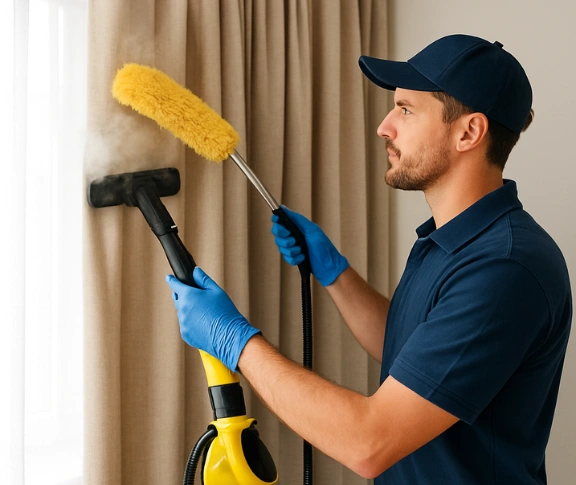Emergency same-day curtain stain removal gilston Matty Curtain Cleaning